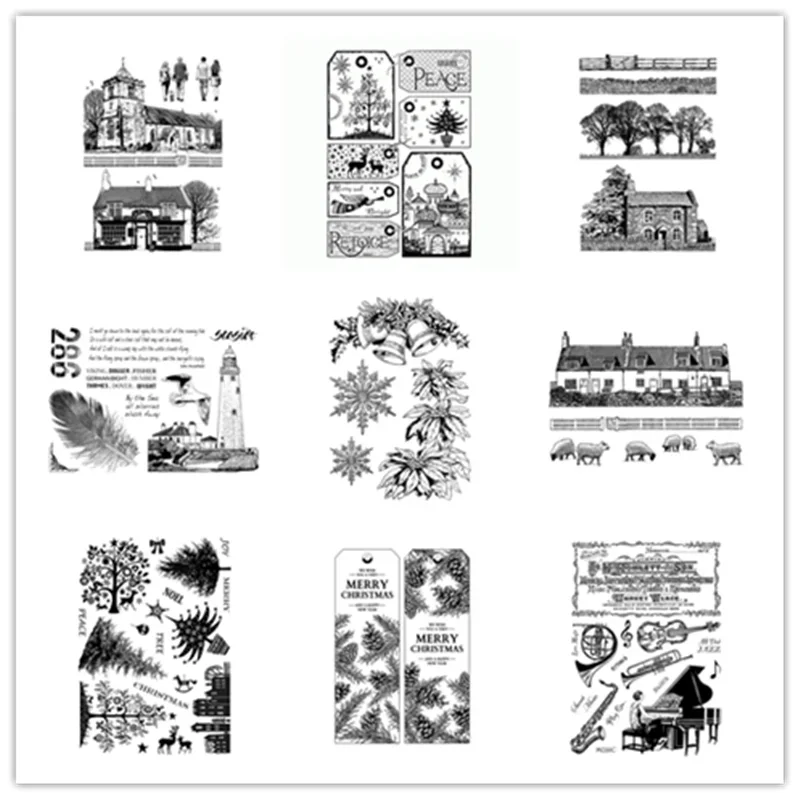 Candle Making Newcastle - 10*14 cm DIY Neue Klare Stempel