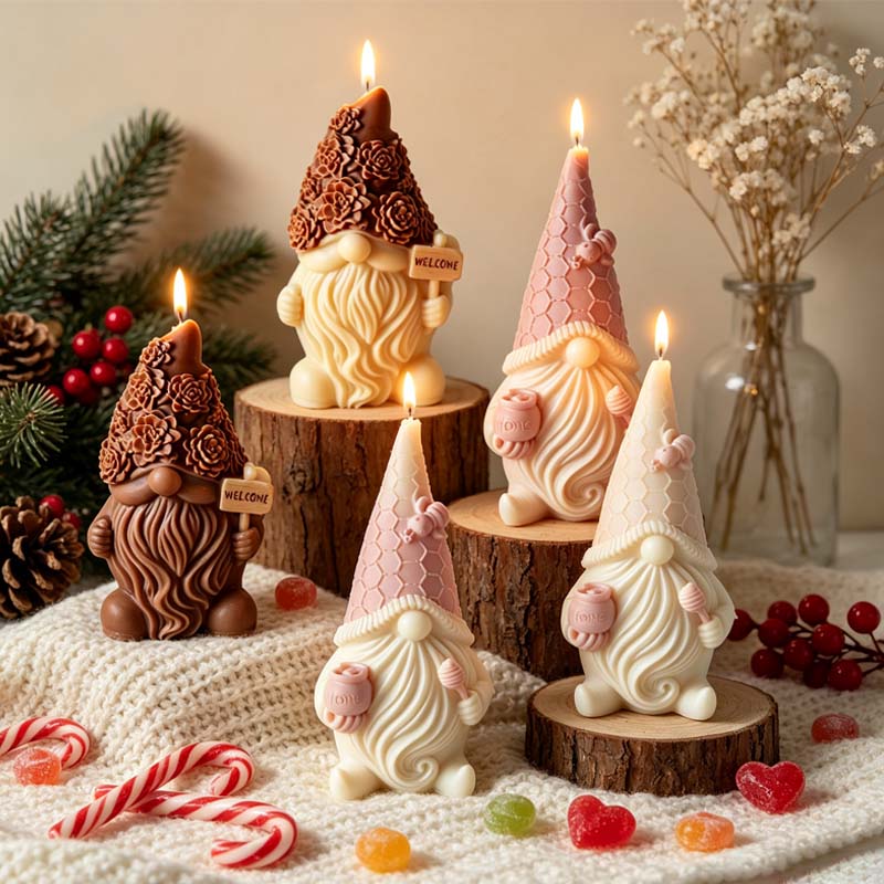 Candle Making Books For Beginners - Aromatherapie-Kerzenform aus Silikon DIY Weihnachtsmann Heiligabend