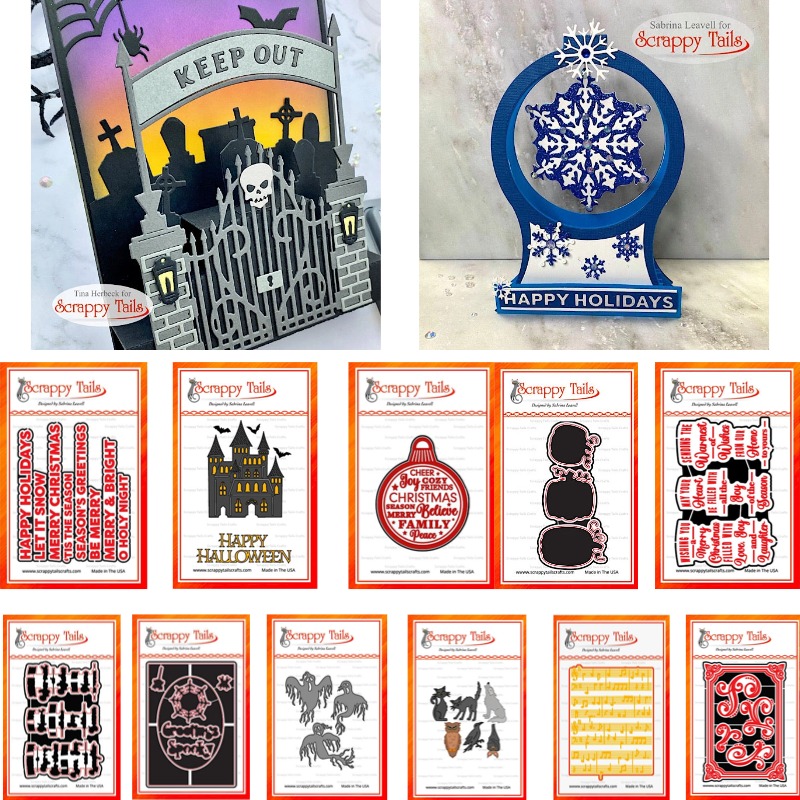 Candle Making Newcastle - Halloween Spukschloss Gruseliger Halloween-Friedhof Metall-Stanzformen 2026