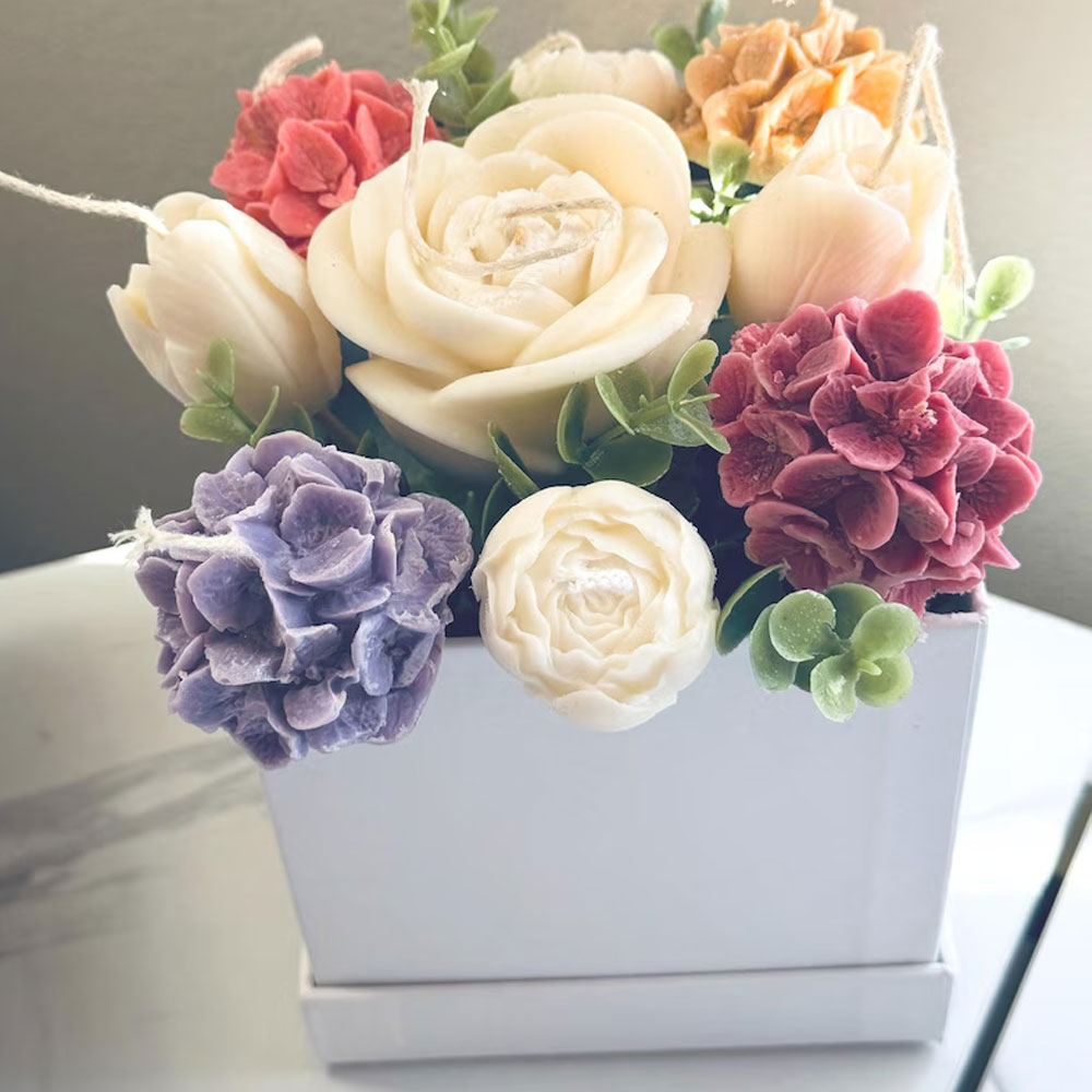 Candle Making Austin - Rose Tulpe Silikon Kerze Form Multi
