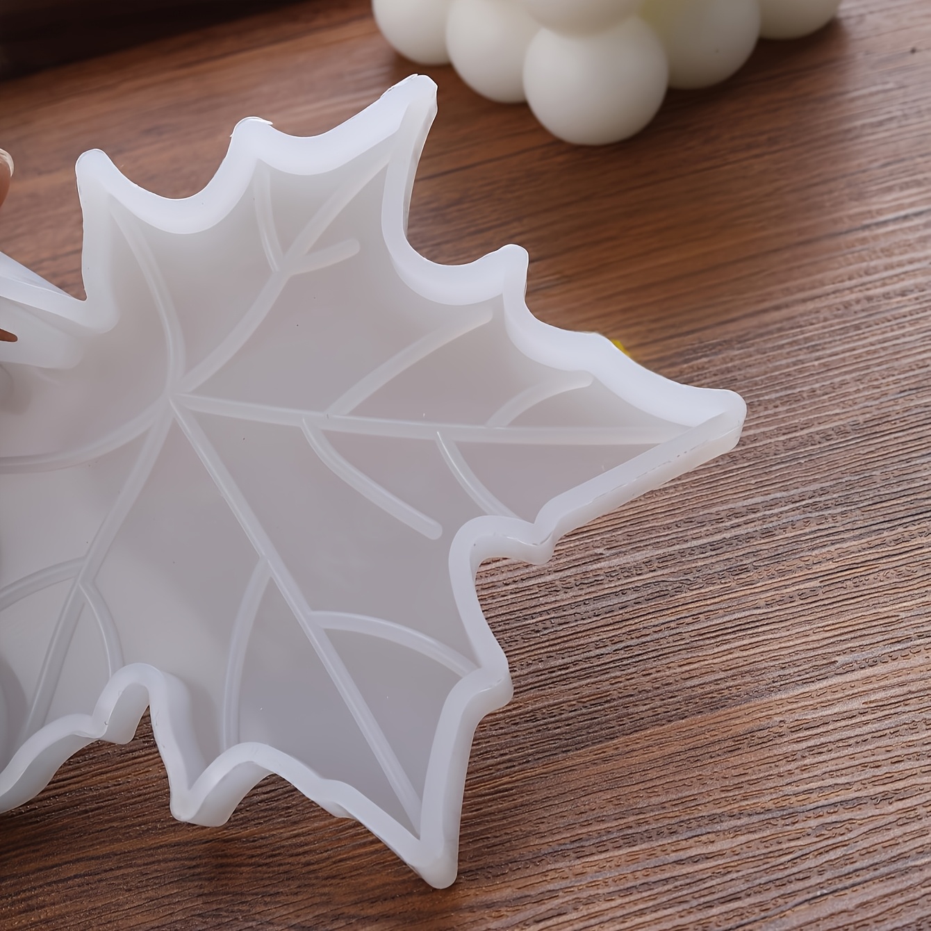 1PC Ahornblattförmige Silikonf – Candle Making Diy Bewertung und Preis