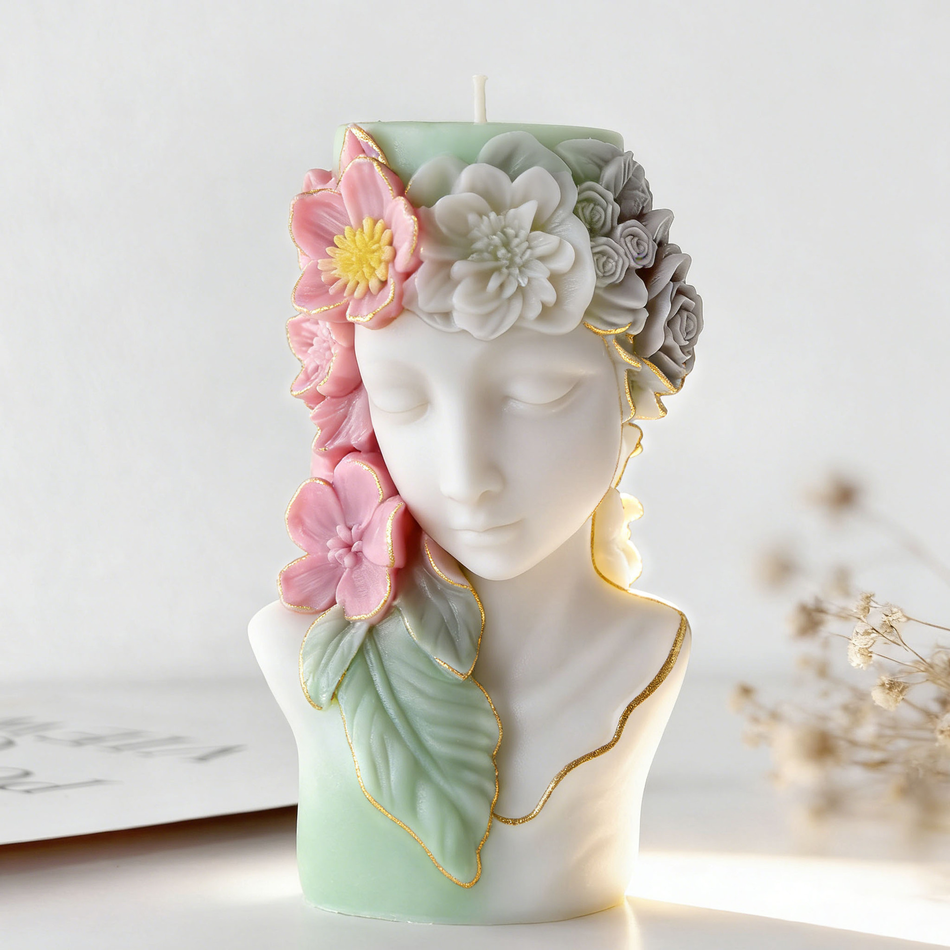 3D Blumen-Porträt Relief Kerze – Candle Making Books For Beginners Bewertung und Preis