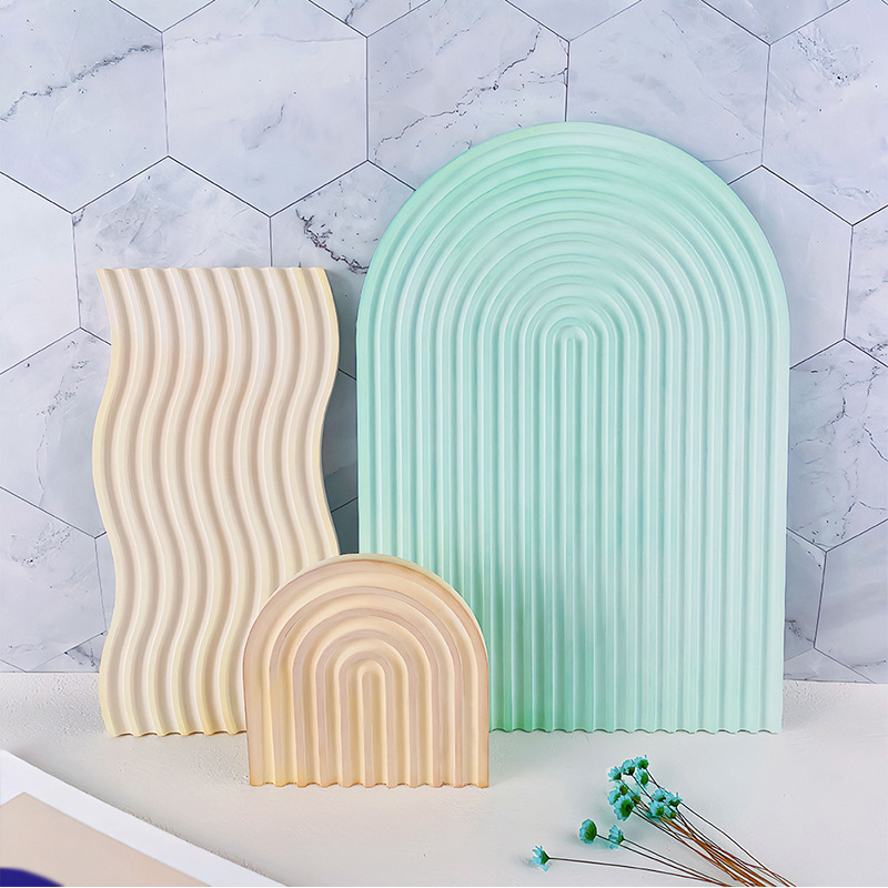 DIY Gestreifte Wellen Tablett  – Candle Making Diy Bewertung und Preis