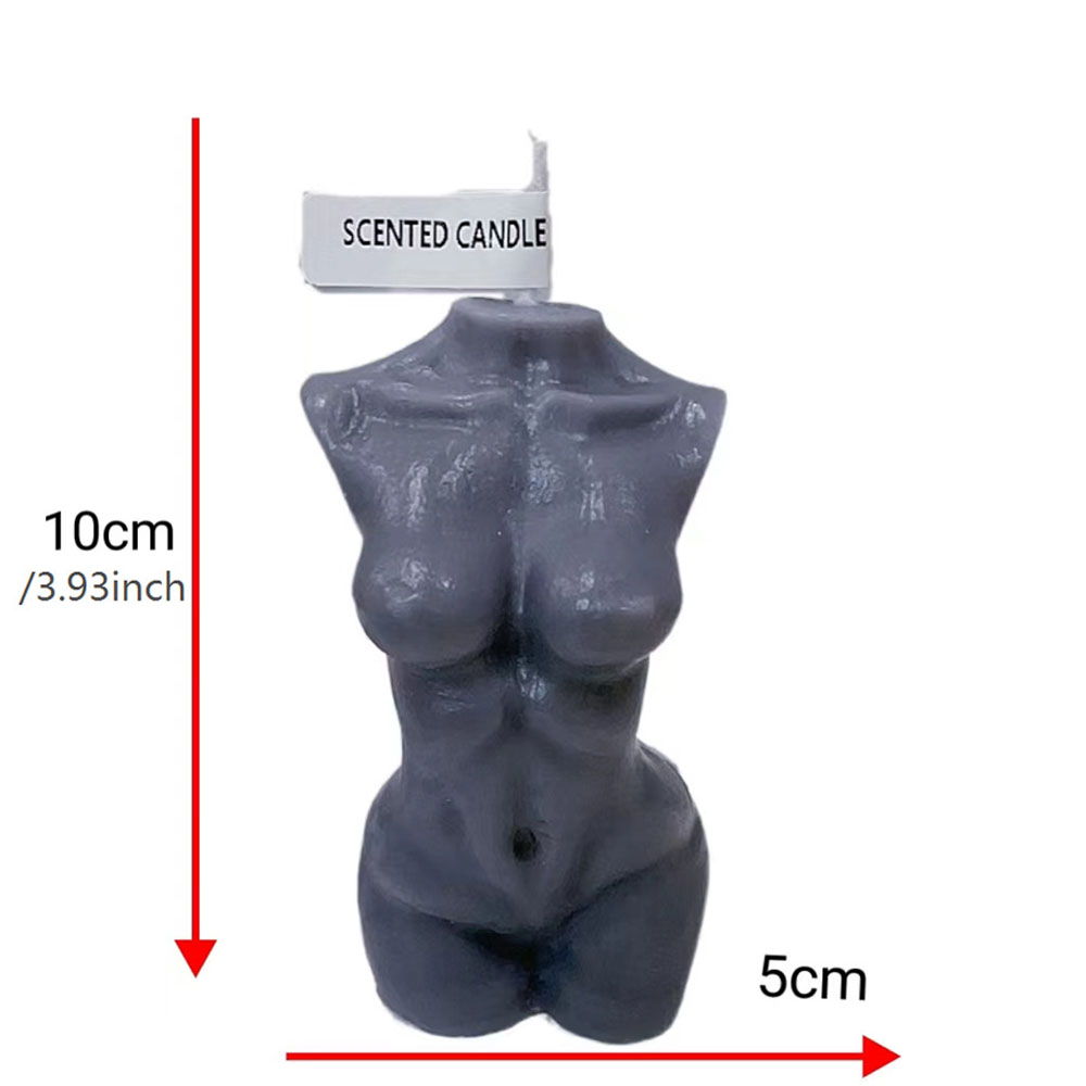 Weiblicher Torso-Körperform-Du – Paraffin Candle Wax Bewertung und Preis