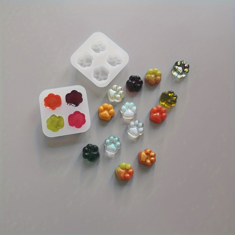 1Set Silikonformen mit Katzenp – Candle Making Diy Bewertung und Preis