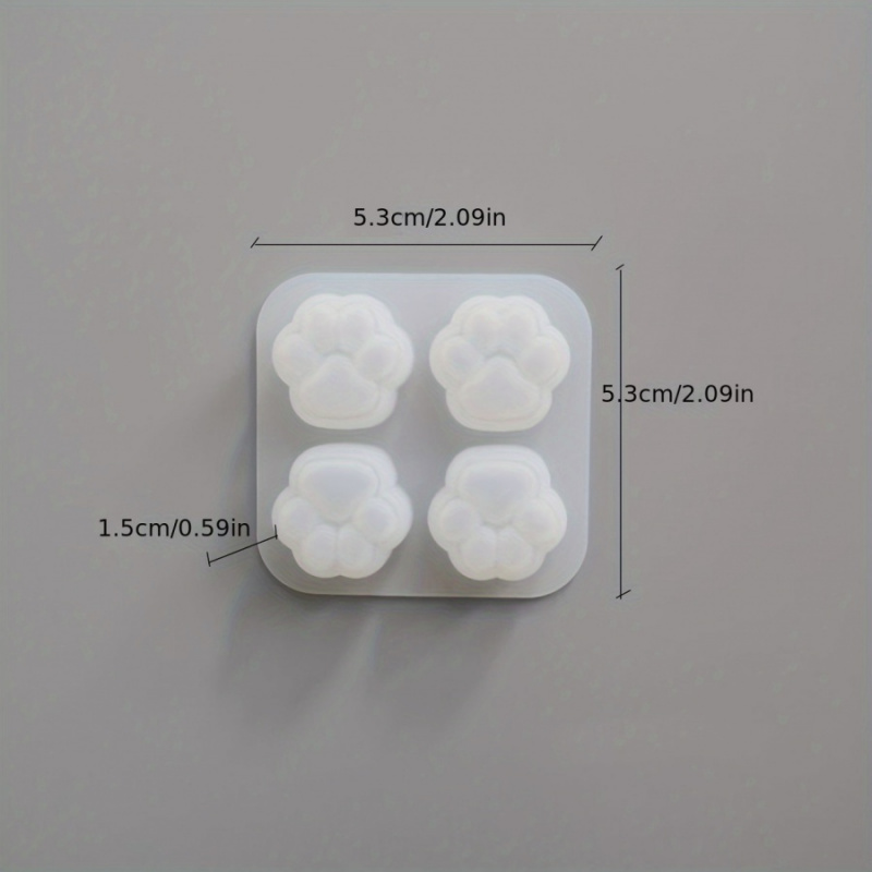 1Set Silikonformen mit Katzenp – Candle Making Diy Bewertung und Preis