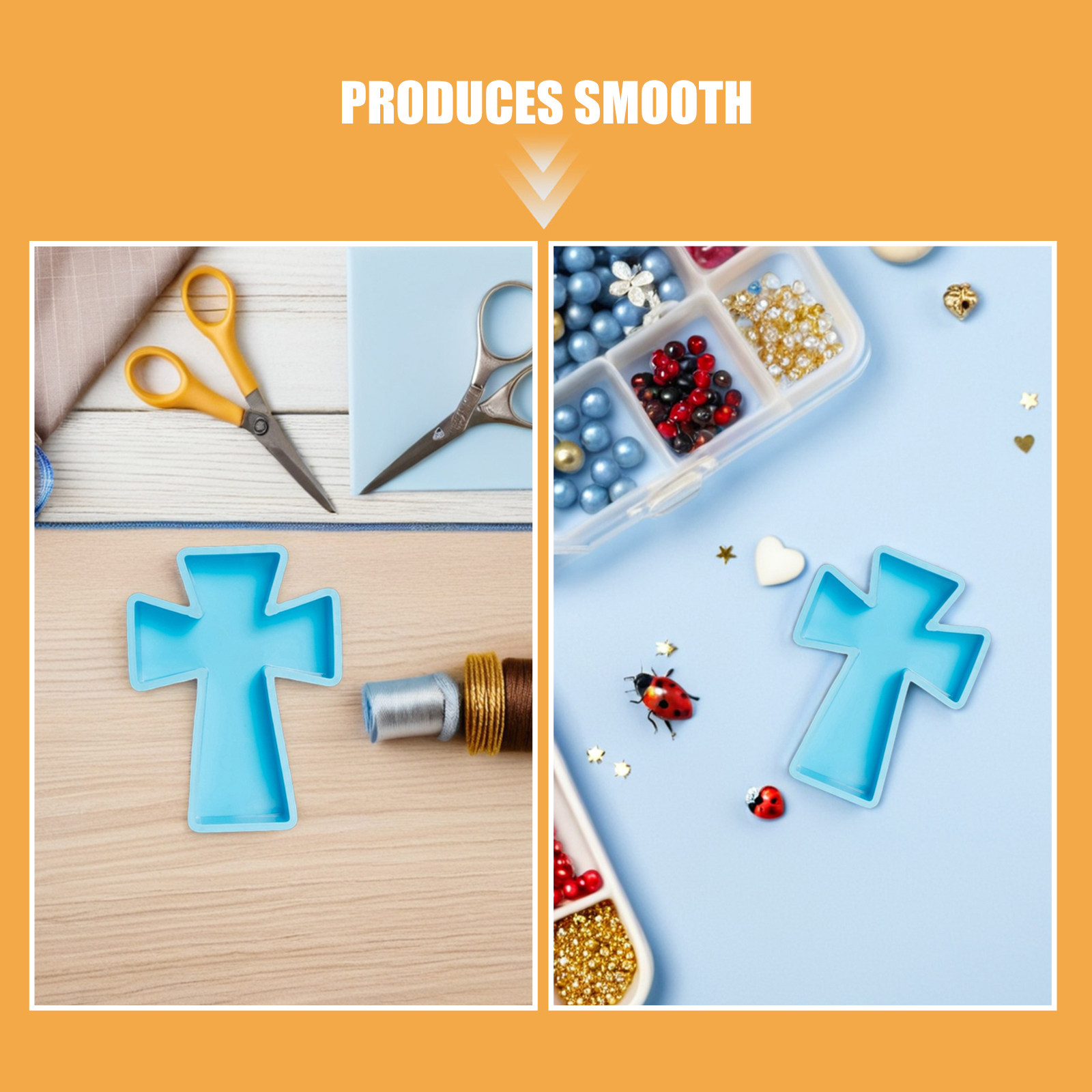 Kreuz-Silikonform Silikon-Kreu – Candle Making Diy Bewertung und Preis
