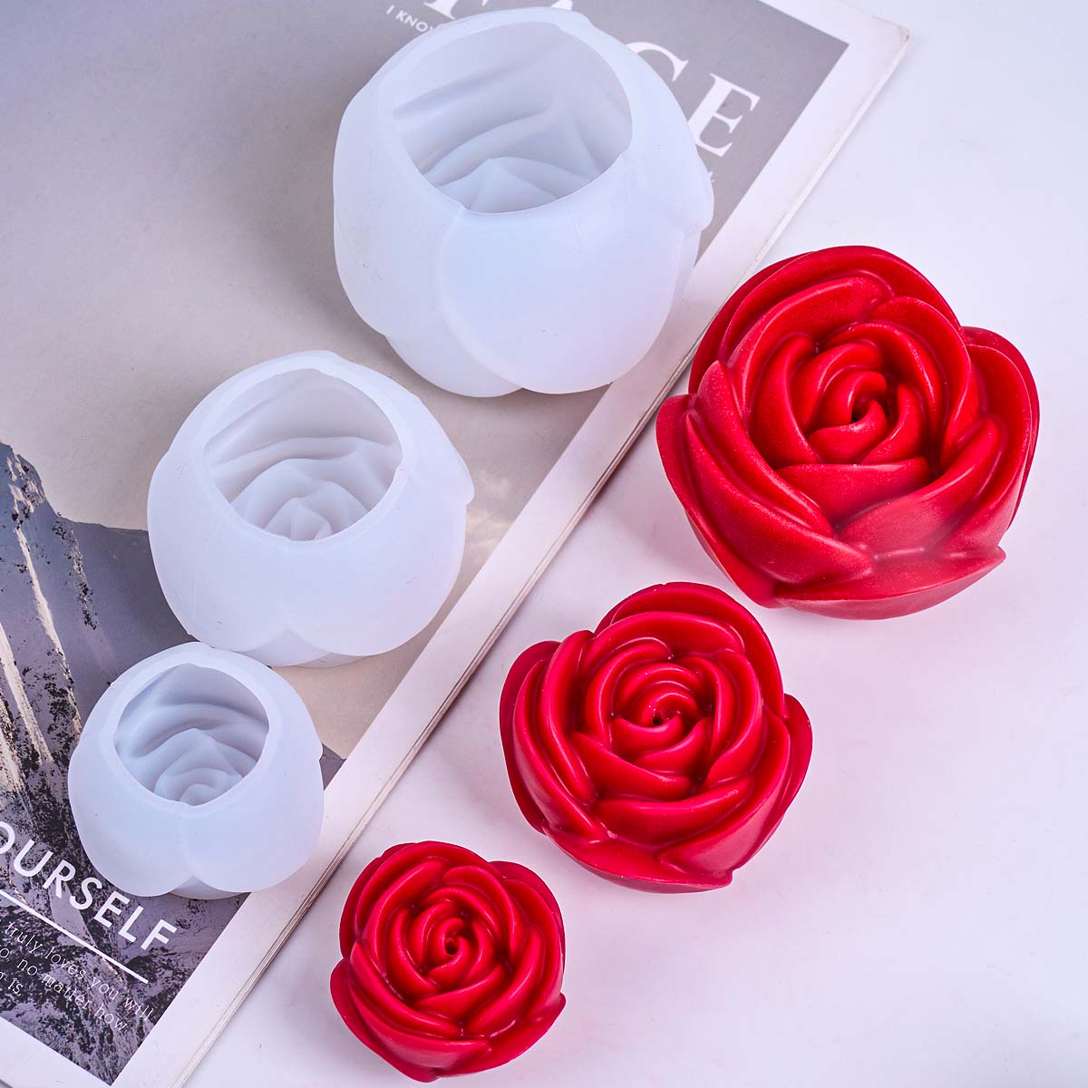 3D Blumenform Silikon Kerzenfo – Candle Making Books For Beginners Bewertung und Preis
